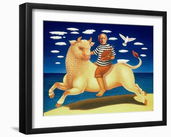 Yo Picasso, 2003-Frances Broomfield-Framed Giclee Print