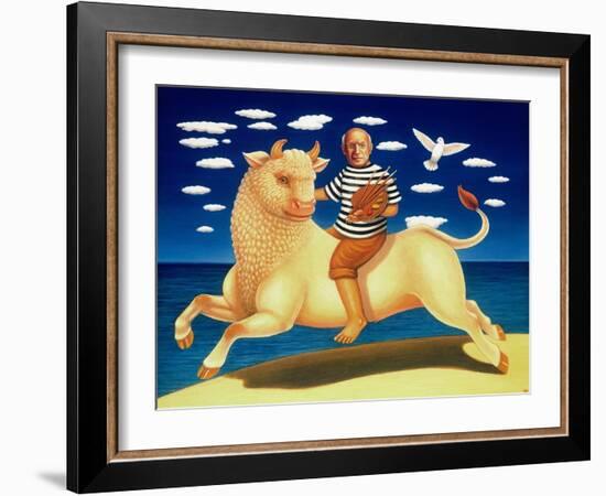 Yo Picasso, 2003-Frances Broomfield-Framed Giclee Print