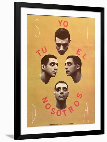 Yo Tu El Nosotros-Jaume Plensa-Framed Collectable Print