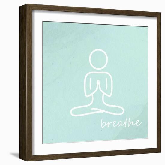 Yoga 3-Kimberly Allen-Framed Art Print