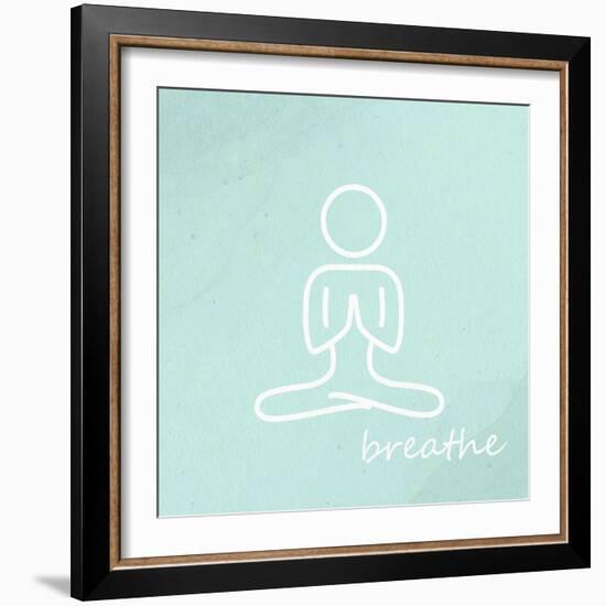 Yoga 3-Kimberly Allen-Framed Art Print