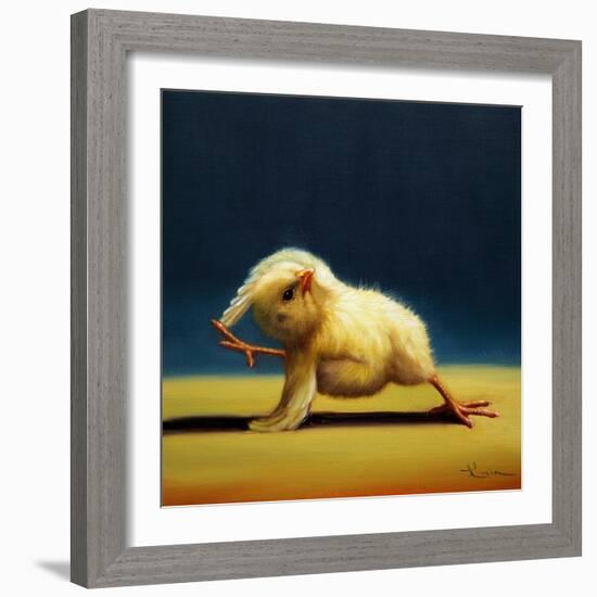 Yoga Chick Bind-Lucia Heffernan-Framed Art Print