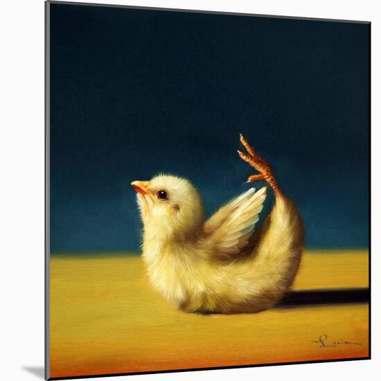 Yoga Chick Bow Pose-Lucia Heffernan-Mounted Art Print