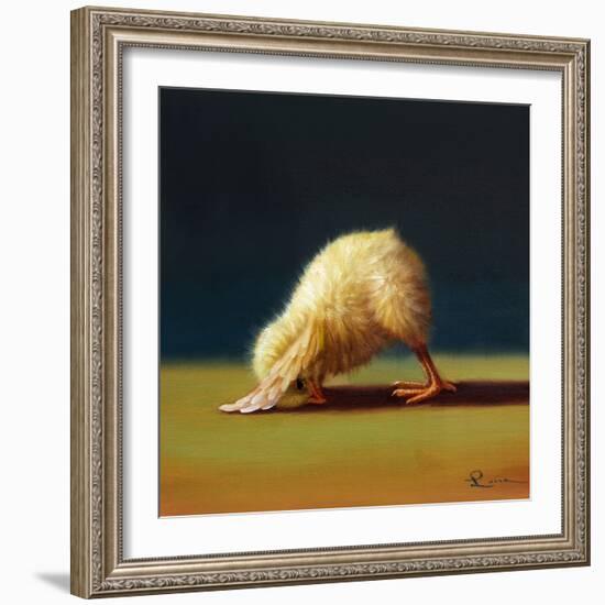 Yoga Chick Downward Dog-Lucia Heffernan-Framed Premium Giclee Print