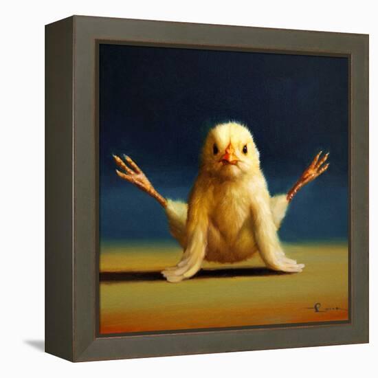 Yoga Chick Firefly-Lucia Heffernan-Framed Stretched Canvas