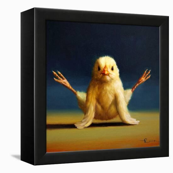 Yoga Chick Firefly-Lucia Heffernan-Framed Stretched Canvas