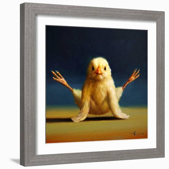 Yoga Chick Firefly-Lucia Heffernan-Framed Art Print