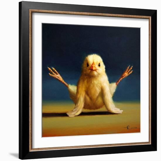 Yoga Chick Firefly-Lucia Heffernan-Framed Art Print