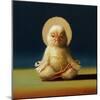 Yoga Chick Half Lotus-Lucia Heffernan-Mounted Art Print