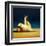 Yoga Chick Side Leg Lift-Lucia Heffernan-Framed Art Print