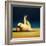 Yoga Chick Side Leg Lift-Lucia Heffernan-Framed Art Print