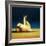 Yoga Chick Side Leg Lift-Lucia Heffernan-Framed Art Print