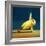 Yoga Chick Side Plank-Lucia Heffernan-Framed Art Print