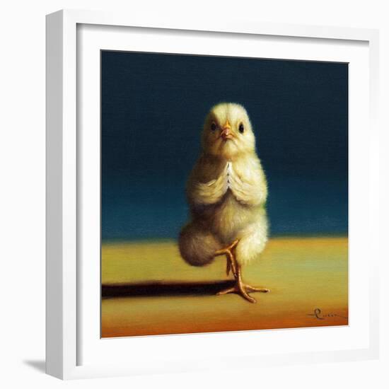Yoga Chick Tree Pose-Lucia Heffernan-Framed Premium Giclee Print