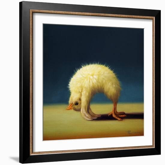 Yoga Chick Upward Bow-Lucia Heffernan-Framed Art Print