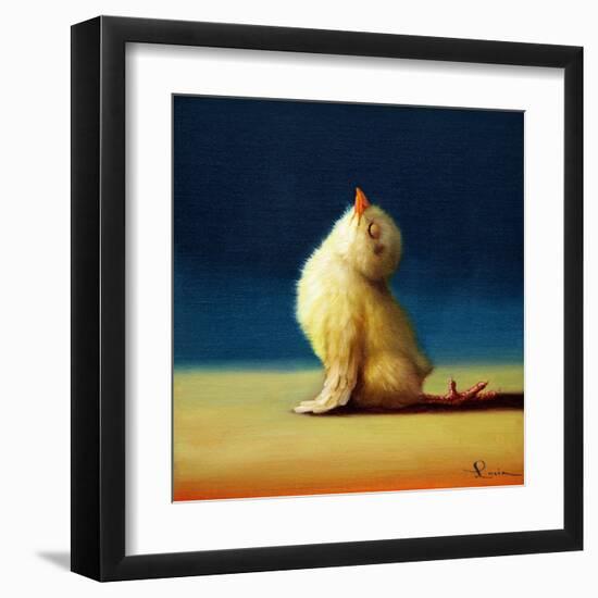 Yoga Chick Upward Dog-Lucia Heffernan-Framed Art Print