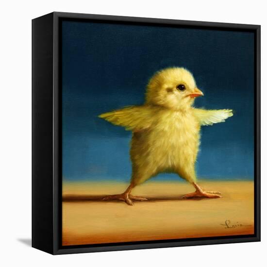 Yoga Chick Warrior Two-Lucia Heffernan-Framed Stretched Canvas