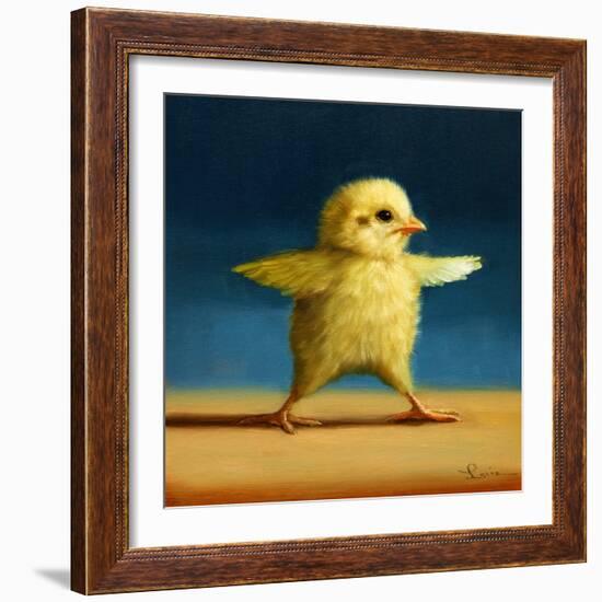 Yoga Chick Warrior Two-Lucia Heffernan-Framed Art Print