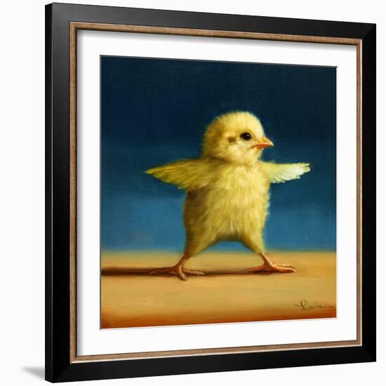 Yoga Chick Warrior Two-Lucia Heffernan-Framed Art Print