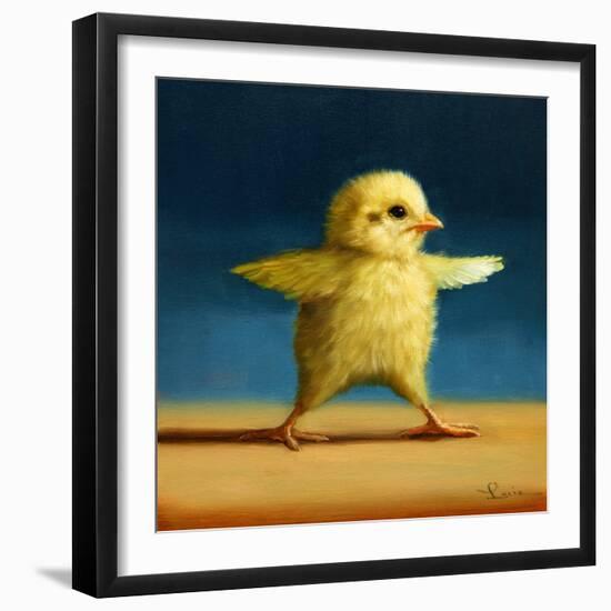 Yoga Chick Warrior Two-Lucia Heffernan-Framed Art Print