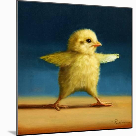 Yoga Chick Warrior Two-Lucia Heffernan-Mounted Art Print