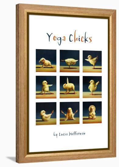 Yoga Chicks Collage-Lucia Heffernan-Framed Stretched Canvas