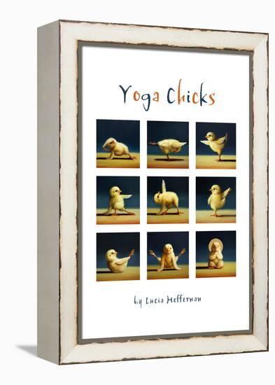 Yoga Chicks Collage-Lucia Heffernan-Framed Stretched Canvas