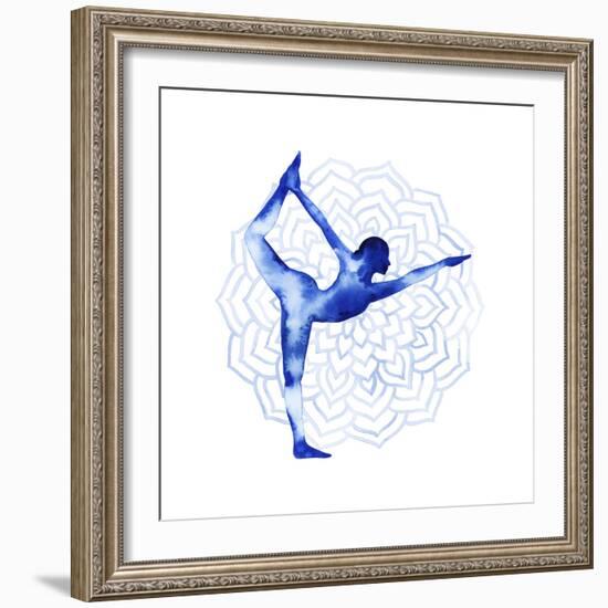 Yoga Flow I-Grace Popp-Framed Art Print