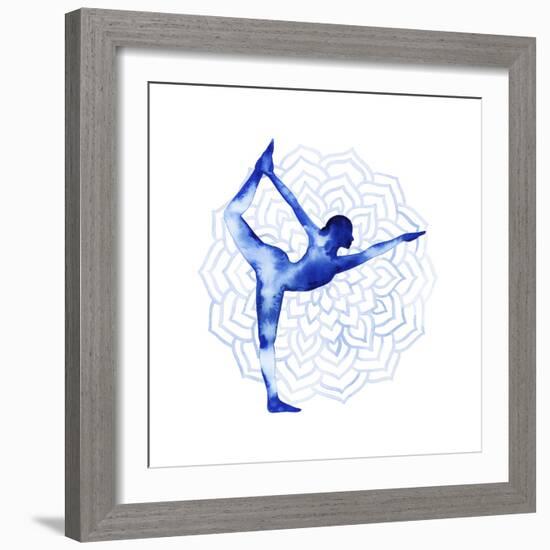 Yoga Flow I-Grace Popp-Framed Art Print