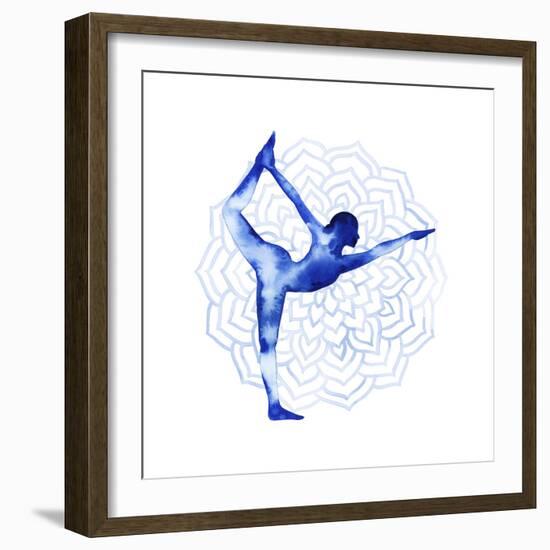 Yoga Flow I-Grace Popp-Framed Art Print