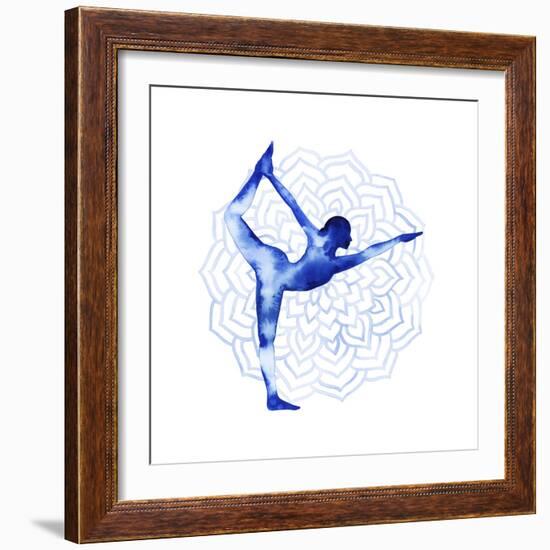 Yoga Flow I-Grace Popp-Framed Art Print