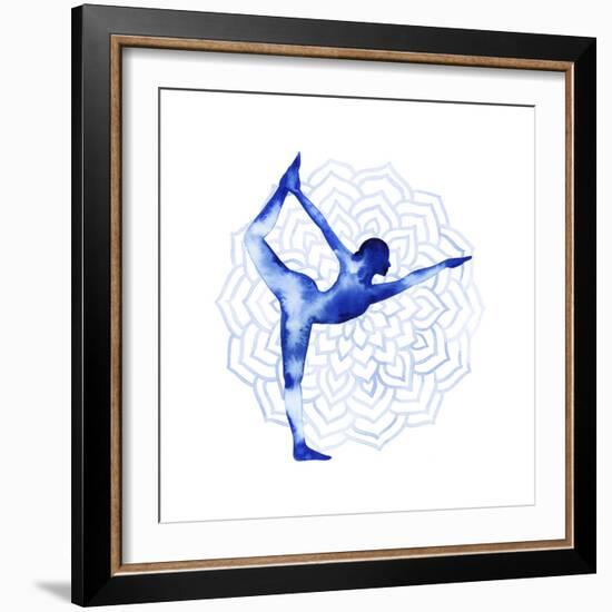 Yoga Flow I-Grace Popp-Framed Art Print