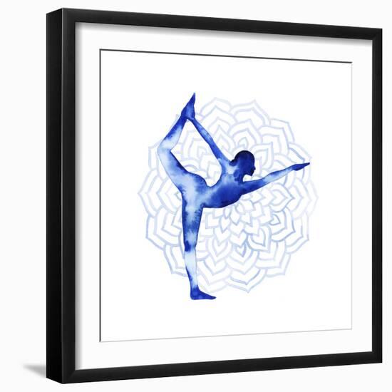 Yoga Flow I-Grace Popp-Framed Art Print