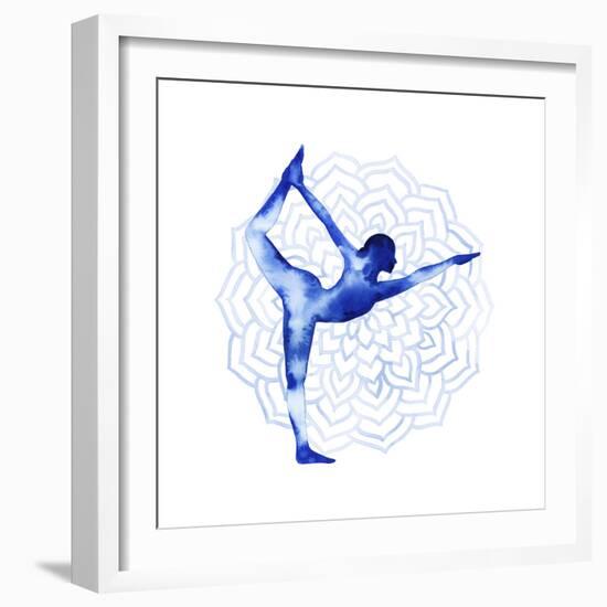 Yoga Flow I-Grace Popp-Framed Art Print