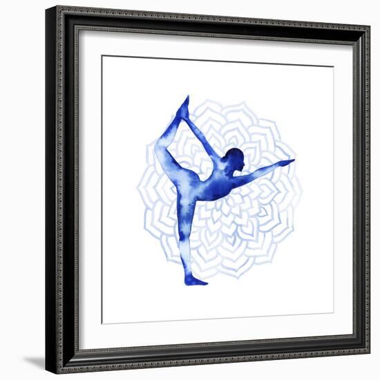 Yoga Flow I-Grace Popp-Framed Art Print