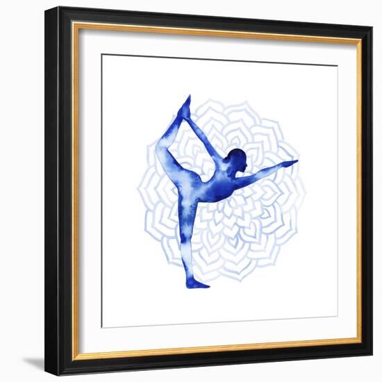 Yoga Flow I-Grace Popp-Framed Art Print