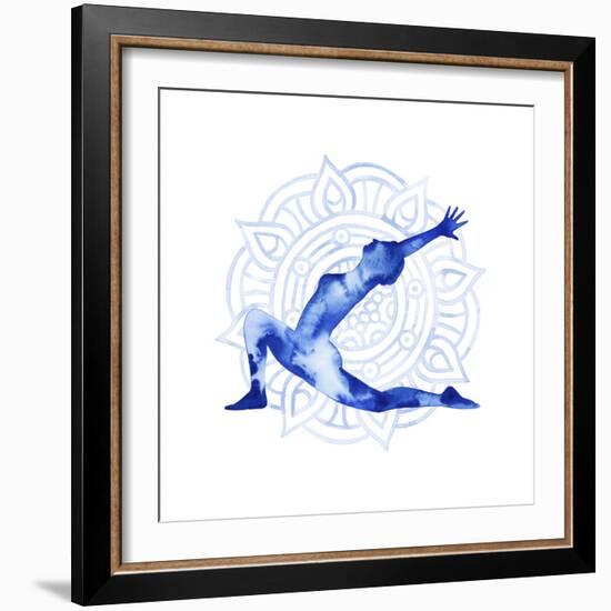 Yoga Flow II-Grace Popp-Framed Art Print