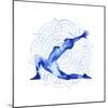 Yoga Flow II-Grace Popp-Mounted Art Print