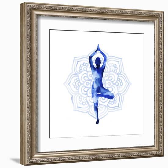 Yoga Flow III-Grace Popp-Framed Art Print