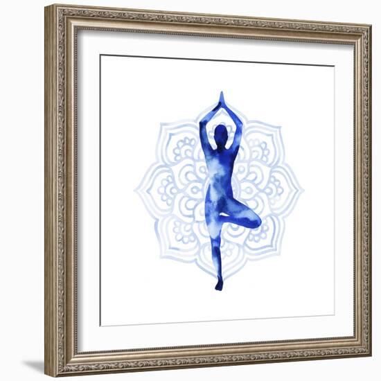 Yoga Flow III-Grace Popp-Framed Art Print