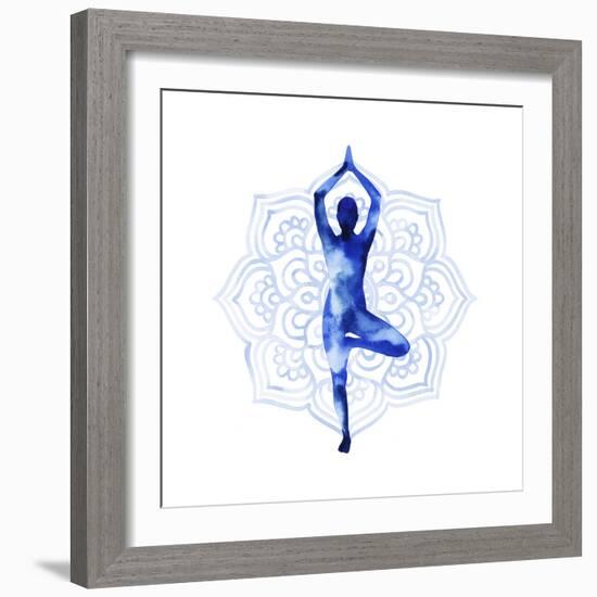 Yoga Flow III-Grace Popp-Framed Art Print