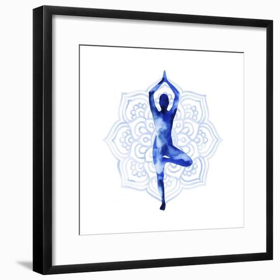 Yoga Flow III-Grace Popp-Framed Art Print