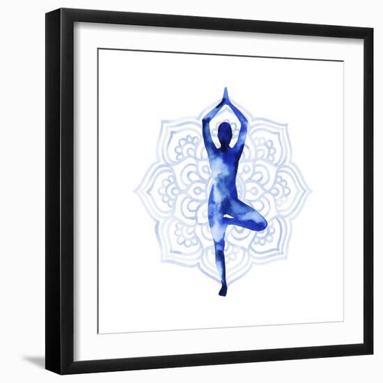 Yoga Flow III-Grace Popp-Framed Art Print