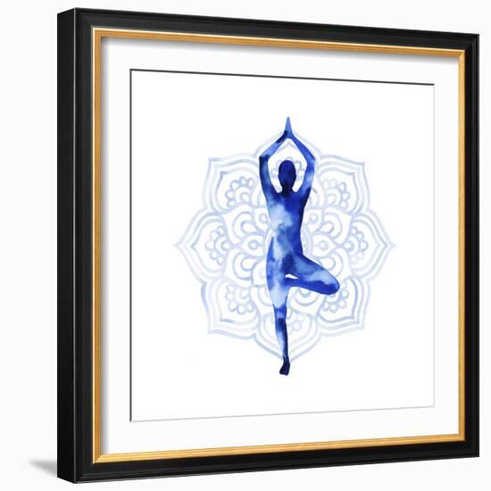 Yoga Flow III-Grace Popp-Framed Art Print