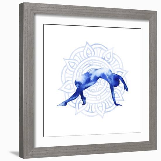 Yoga Flow V-Grace Popp-Framed Art Print