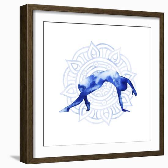 Yoga Flow V-Grace Popp-Framed Art Print