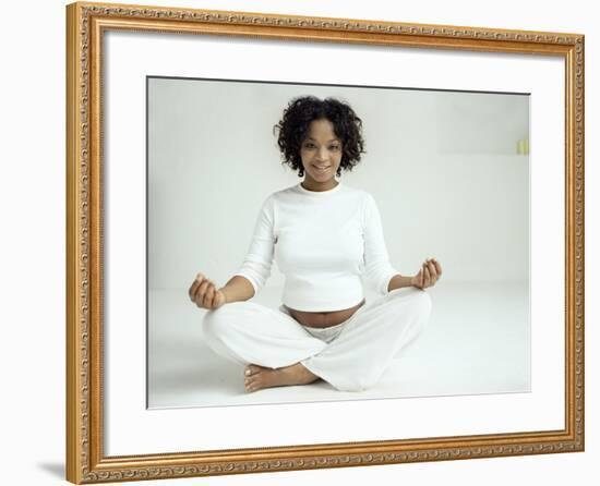 Yoga In Pregnancy-Ian Boddy-Framed Photographic Print