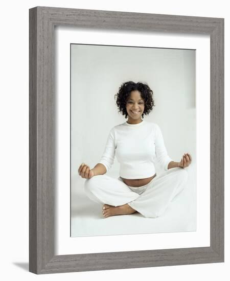 Yoga In Pregnancy-Ian Boddy-Framed Photographic Print