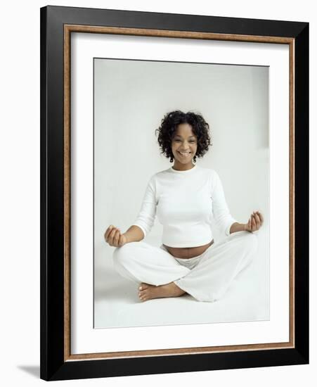 Yoga In Pregnancy-Ian Boddy-Framed Photographic Print