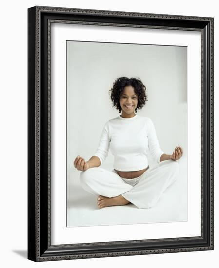 Yoga In Pregnancy-Ian Boddy-Framed Photographic Print